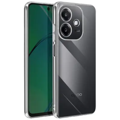 Ohišje za Oppo A40 Obris Silikonski akrilni hrbet, Prozorno