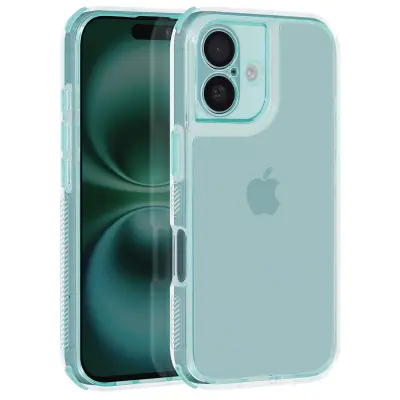Ohišje za iPhone 16 Kovanci Antichoc Bumper, Svetlo zelena