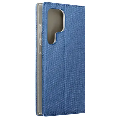Torbica s preklopom za Samsung Galaxy S24 Ultra Imetnik magnetne kartice, Modra noč
