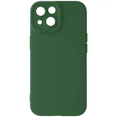 Ohišje za iPhone 13 Zaščitena kamera s podlogo, Zelena