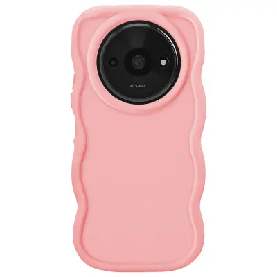 Ohišje za Xiaomi Redmi A3 Silikonsko odporno proti udarcem serije Candy, Roza