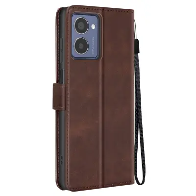 Ohišje za HMD Pulse Pro Ročni trak Clap Support Denarnica, Rjava