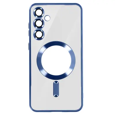 Magsafe ohišje za Samsung Galaxy S23 FE Chrome, Modra