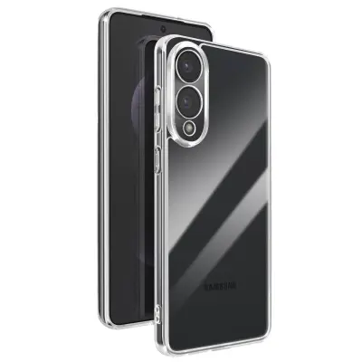 Ohišje za Samsung Galaxy S25 Edge Mehak silikon, Prozorno