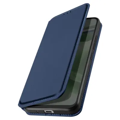 Ovitek za Sony Xperia XZ2 Card Holder Video Support Magnetic Flip, Modra noč