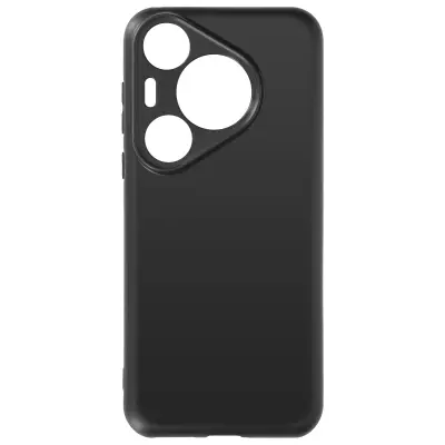 Ohišje za Huawei Pura 70 Pro Zaščita mat finiša, Črna