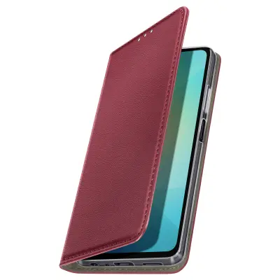Ohišje za Samsung Galaxy A06 Magnetno ohišje z zavihkom, Bordeaux