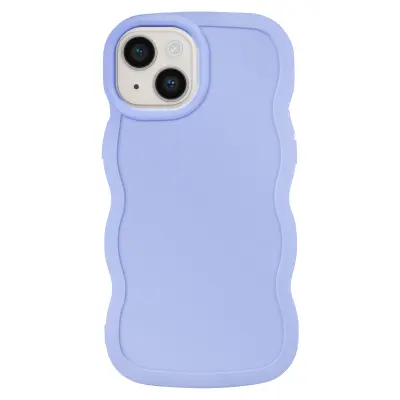 Ohišje za iPhone 14 Silikonsko protipotresno ohišje serije Candy, Lavanda