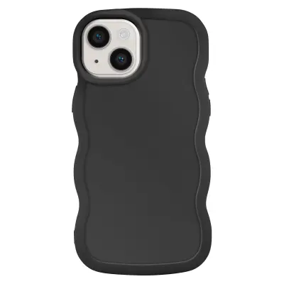 Ohišje Candy za iPhone 14 odporno na udarce, Črna