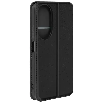 Torbica s preklopom za Honor 90 Smart Večnamenska zaščita ventilov, Črna
