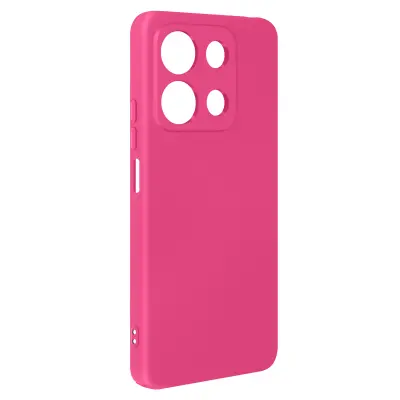 Ohišje za Xiaomi Redmi Note 13 Pro 4G Poltrdna mehka na dotik, Fuksija