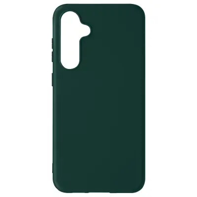Ovitek za Samsung Galaxy S23 FE mehak silikonski mat na dotik, Zelena