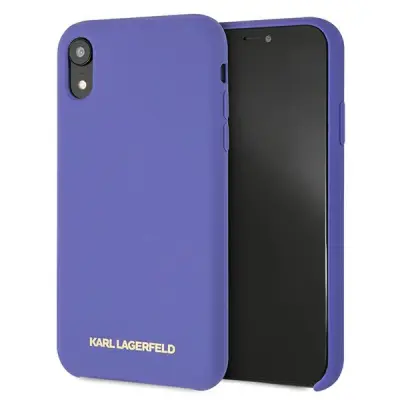 OVITEK KARL LAGERFELD SILIKONSKI OVITEK ZA IPHONE XR TRDA ZAŠČITA