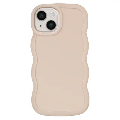Ohišje za bonbone za iPhone 14 Odporen na udarce, Bež