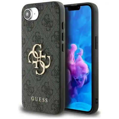 OVITEK GUESS CASE ZA IPHONE 16E TPU Z LOGOTIPOM ZAŠČITA PRED PRASKAMI
