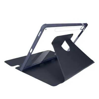 Etui za Samsung Galaxy Tab S9 FE 360° večkotno vrtljivo stojalo, Modra noč