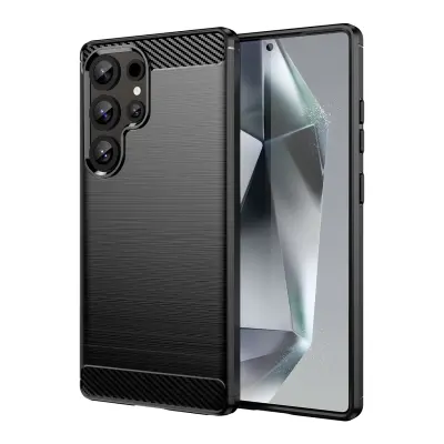 HURTEL CARBON OVITEK SILIKONSKI ZA SAMSUNG GALAXY S25 ULTRA Z ZAŠČITO