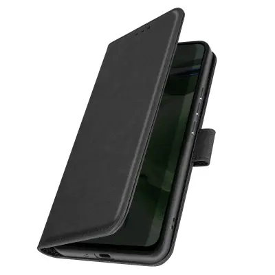 Torbica za Honor 90 Smart Zaklopka za podporo videoposnetkov, Črna
