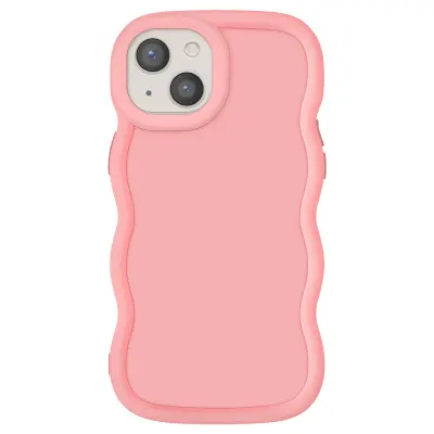 Ohišje za iPhone 13 silikonsko protipotresno serija Candy, Roza