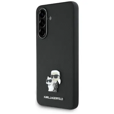 ETUI ZA KARTICE KARL LAGERFELD KOVINSKI LOGO ZA SAMSUNG GALAXY A56 VEDNO NA VRHU