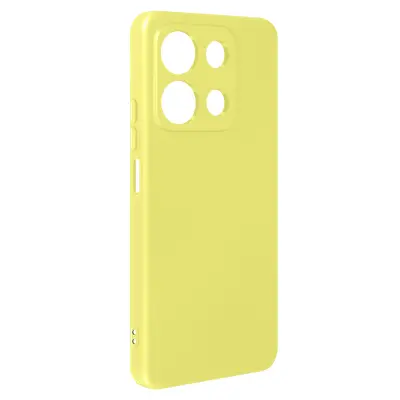 Ohišje za Xiaomi Redmi Note 13 5G Poltrdna mehka na dotik, Rumena