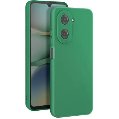 Ovitek za Xiaomi Redmi A5 Silikonska gladka zaščita kamere, Zelena
