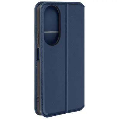 Torbica s preklopom za Honor 90 Smart Večnamenska zaščita ventilov, Modra noč
