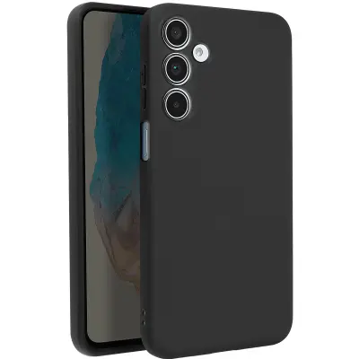Ohišje za Samsung Galaxy M35 Silikon Soft Mate, Črna