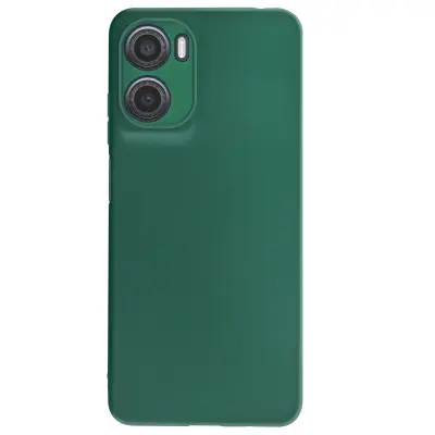 Ohišje za Motorola Moto E15 in Moto G05 Soft Silicone Matte, Zelena