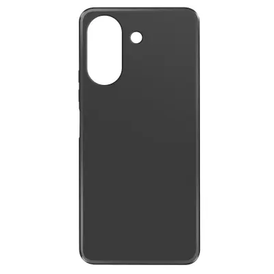 Ovitek za Xiaomi Redmi 13C iz mehkega in upogljivega silikona, Črna