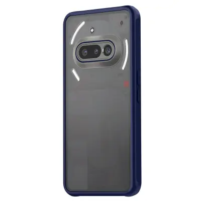 Ohišje za Nothing Phone 3a Odporno na udarce z ojačanimi vogali, Modra