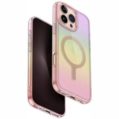 UNIKATNI OVITEK IRIDESCIA ZA IPHONE 16 PRO MAX MAGCLICK ZAŠČITA PRED POLNJENJEM