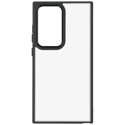 Ohišje za Samsung Galaxy S24 Ultra Fina prosojna zasnova, Črna