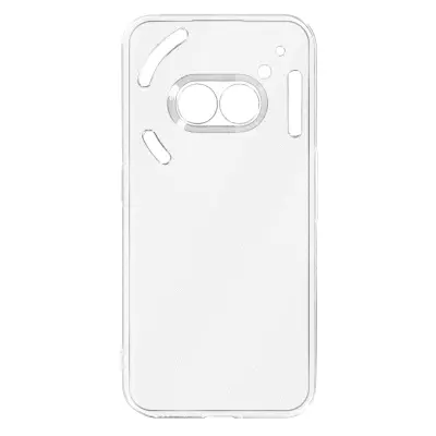 Ohišje za Nothing Phone 2a Prilagodljiva silikonska zaščita, Prozorno