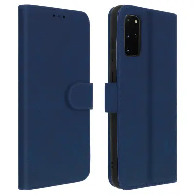 Torbica za Samsung Galaxy S20 Plus Portfelj podpore za videoposnetke, Modra