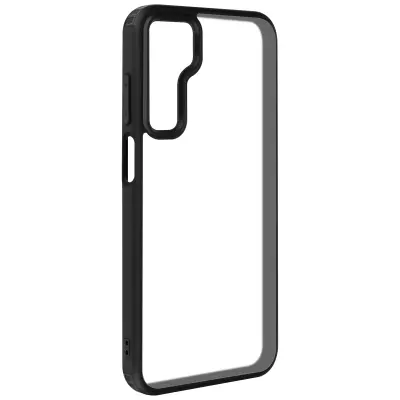 Ohišje za Samsung Galaxy A25 5G Trden hrbet Ojačani vogali, Bela / Črna