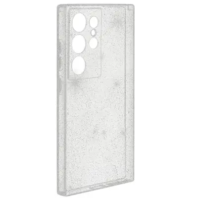 Ohišje za Samsung Galaxy S24 Ultra Bleščice, Prozorno