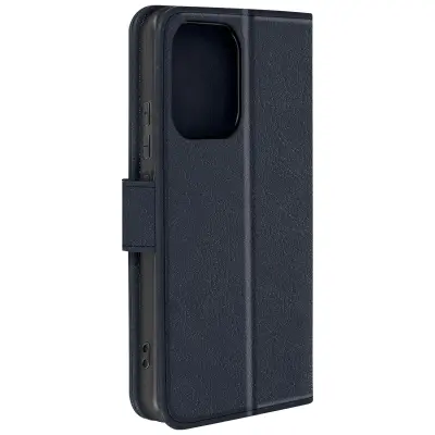 Torbica s preklopom za Xiaomi Redmi Note 13 4G Portfelj podpore za videoposnetke, Modra noč