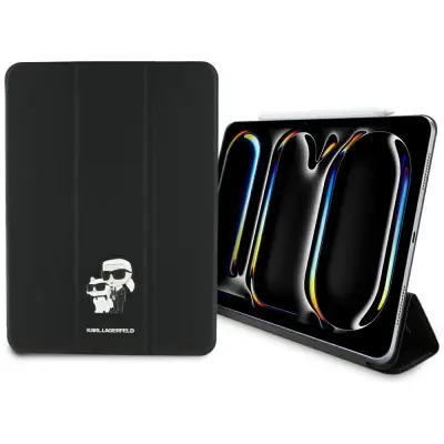 OVITEK ZA KNJIGO KARL LAGERFELD ZA IPAD PRO 11 2024 MAGNETNA ZAŠČITA