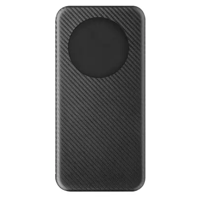 Etui za držalo za kartice Honor Magic 6 Lite 5G iz karbonskih vlaken, Črna