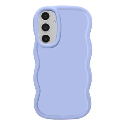 Ohišje za Samsung Galaxy S24 FE Silikon proti udarcem serije Candy, Lavanda