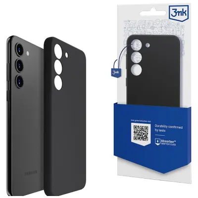 SILIKONSKI OVITEK 3MK ZA SAMSUNG GALAXY S23+ Z NAMEŠČENO ZAŠČITO ZA TELEFON