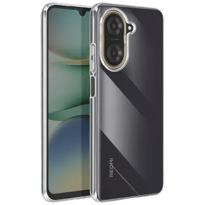 Ohišje za Xiaomi Redmi A5 iz mehkega silikona, odporno na udarce, Prozorno