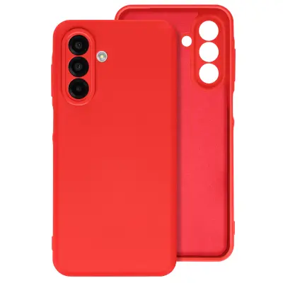 Ohišje za Samsung Galaxy A26 poltrdno Mehak dotik Proti sledovom, Rdeča