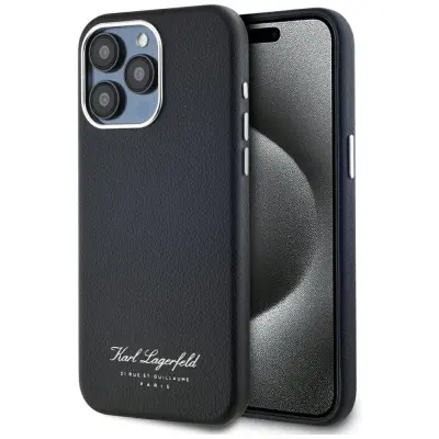 OVITEK KARL LAGERFELD HOTEL RSG ZA IPHONE 15 PRO VISOKA ZAŠČITA IN UDOBJE