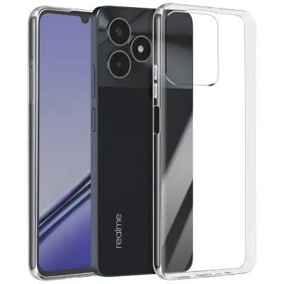 Ohišje za Realme Note 50 Fine 0,5 mm proti porumenelosti, Prozorno