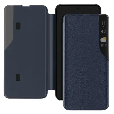 Ohišje za Xiaomi Redmi Note 14 5G Clamshell Video podpora, Modra noč