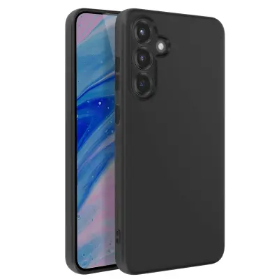 Ohišje za Samsung Galaxy S25 Soft Silicone Mate, Črna