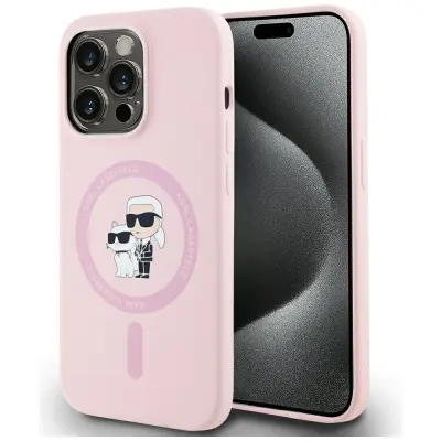 OVITEK KARL LAGERFELD ZA MAGSAFE ZA IPHONE 14 PRO KARL&CHOUPETTE Z LOGOTIPOM