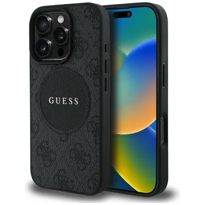 GUESS OVITEK 4G CIRCLE CLASSIC LOGO ZA IPHONE 16 PRO ZA MAGSAFE DESIGN